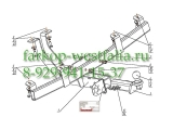 1230-E Фаркоп на Chevrolet Niva 12/2002-