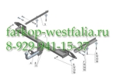 CV 09 Фаркоп на Chevrolet Orlando