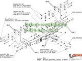 M/021 Фаркоп на Volkswagen Crafter 2006- M/021 Фаркоп на Volkswagen Crafter 2006-