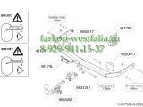 491700 Фаркоп на VW Golf VI 2008-2013 (нет в наличии)