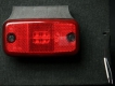 6X1354.092 Фонарь контурный FT-019C K LED красный пров.