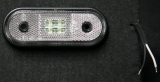 6X1354.104 Фонарь контурный FT-020B LED белый с пров 2х0.75