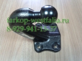 329062600001Фланцевый шар на 4-х болтах (вынос 120мм, шар по центру фланца)