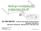 321865600001 Фаркоп на VW Golf VI 2008-2013 (нет в наличии)