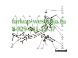 3091-FL ТСУ для Lexus LX 570 2007-