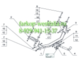 3985-A ТСУ для Ford Ecosport (2WD, 4WD) 2014- 3985-A ТСУ для Ford Ecosport (2WD, 4WD) 2014-