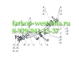 4377-AN Фаркоп на Nissan X-Trail T32 2015- 4377-AN Фаркоп на Nissan X-Trail T32 2015-