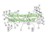 3984-F ТСУ для Ford Transit VAN (без электрики) 2014-