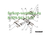 3982-F ТСУ для Ford Transit без ступеньки 2000-2014 (без электрики)