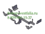 7240 ТСУ для Kia Rio III седан 2011- 7240 ТСУ для Kia Rio III седан 2011-