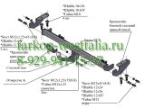 9520 ТСУ для Peugeot 408 седан 2010- 9520 ТСУ для Peugeot 408 седан 2010-