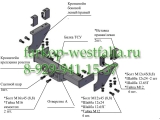 9650 ТСУ для Iveco Daily бортовой 2006-2011 9650 ТСУ для Iveco Daily бортовой 2006-2011