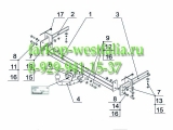 4378-A Фаркоп на Nissan Tiida 2015- 4378-A Фаркоп на Nissan Tiida 2015-
