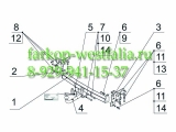 6312-A Фаркоп на Subaru Outback 2015- 6312-A Фаркоп на Subaru Outback 2015-