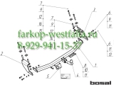 3983-A ТСУ для Ford Ecosport 2WD 2014- 3983-A ТСУ для Ford Ecosport 2WD 2014-