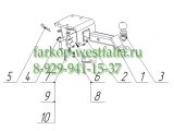 2152-E Фаркоп на Volkswagen Amarok