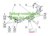 4379-A Фаркоп на Nissan Murano Z52 2014- 4379-A Фаркоп на Nissan Murano Z52 2014-