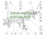 4853-AK41 ТСУ для Jeep Grand Cherokee WK2 2010-2014, 2014-
