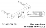 313405600001 Фаркоп на GLE-Klasse 04/2015-09/18 W166 313405600001 Фаркоп на GLE-Klasse 04/2015-09/18 W166