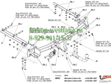 M/032 Фаркоп на MB C-Klasse W203 2000-2007 M/032 Фаркоп на MB C-Klasse W203 2000-2007