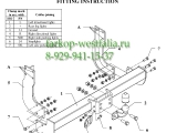 D 15 Фаркоп на MB Sprinter 1995-2006