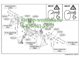 564300 Фаркоп на Hyundai Santa Fe 2012-