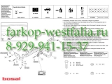 043-131 Фаркоп на Hyundai Verna  2006-2011