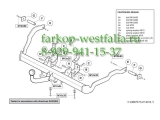 438600 Фаркоп на Nissan Kubistar 2003- 438600 Фаркоп на Nissan Kubistar 2003-
