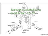 405400 фаркоп на Nissan Pathfinder R51 2004- (нет в наличии)