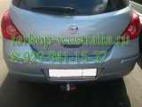 NS 23 Фаркоп на Nissan Tiida 2007- NS 23 Фаркоп на Nissan Tiida 2007-