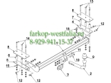E 53 Фаркоп на Opel Astra H 2004-2009